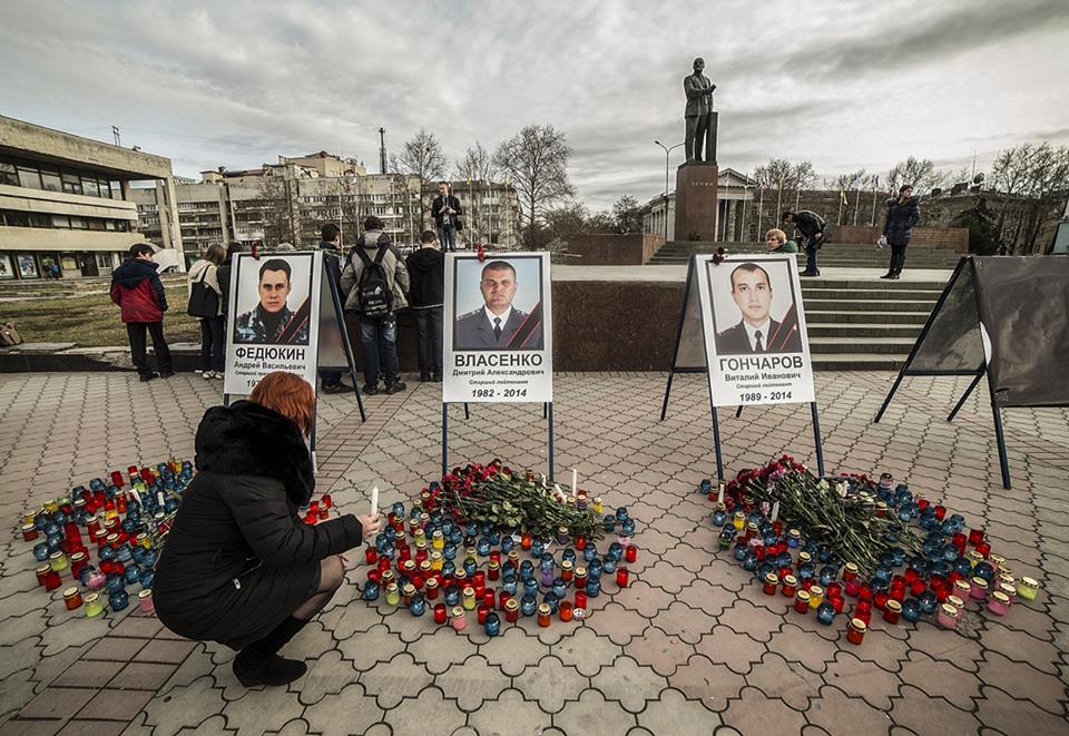 Россияне  собрали материальную помощь семьям  погибших на Майдане крымских  «беркутят»