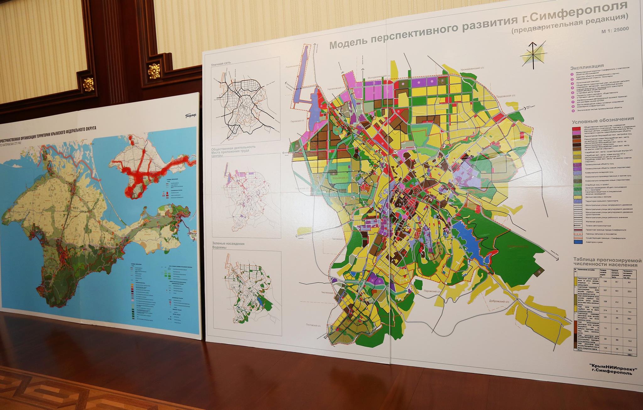 В Симферополе презентовали пять концепций развития города