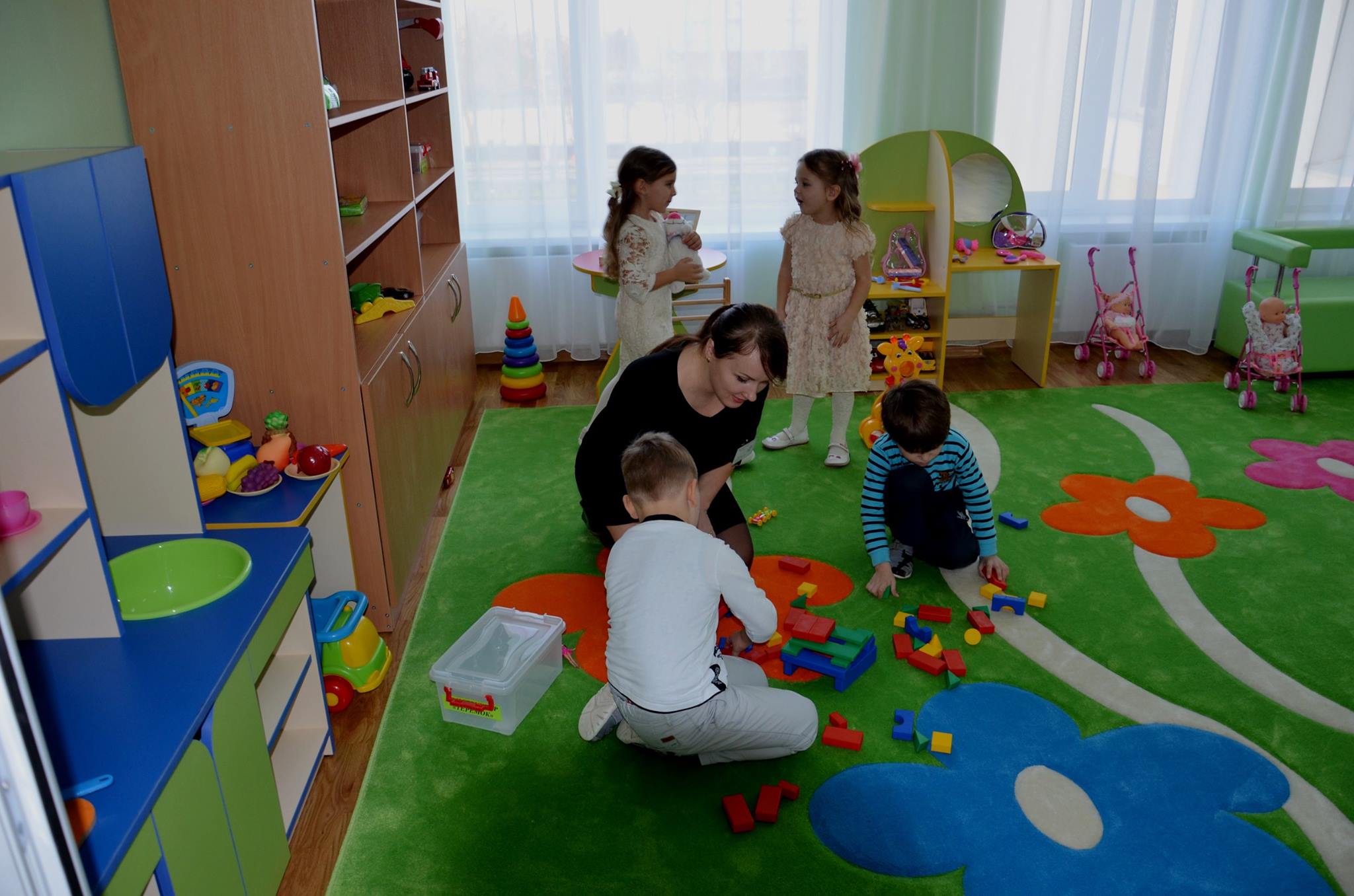 В Евпатории открыли детский сад «Космос»