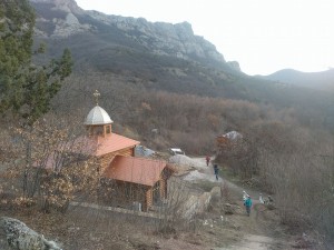 Кизилташ, мужской монастырь возле Судака