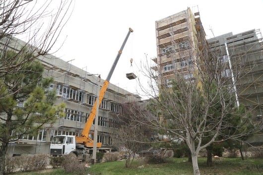 В Симферополе начат ремонт Республиканской детской больницы