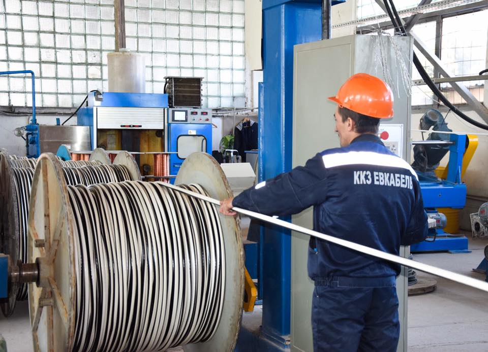 В Евпатории открыли завод по производству кабеля