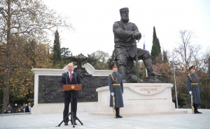 Владимир Путина на открытии памятника
