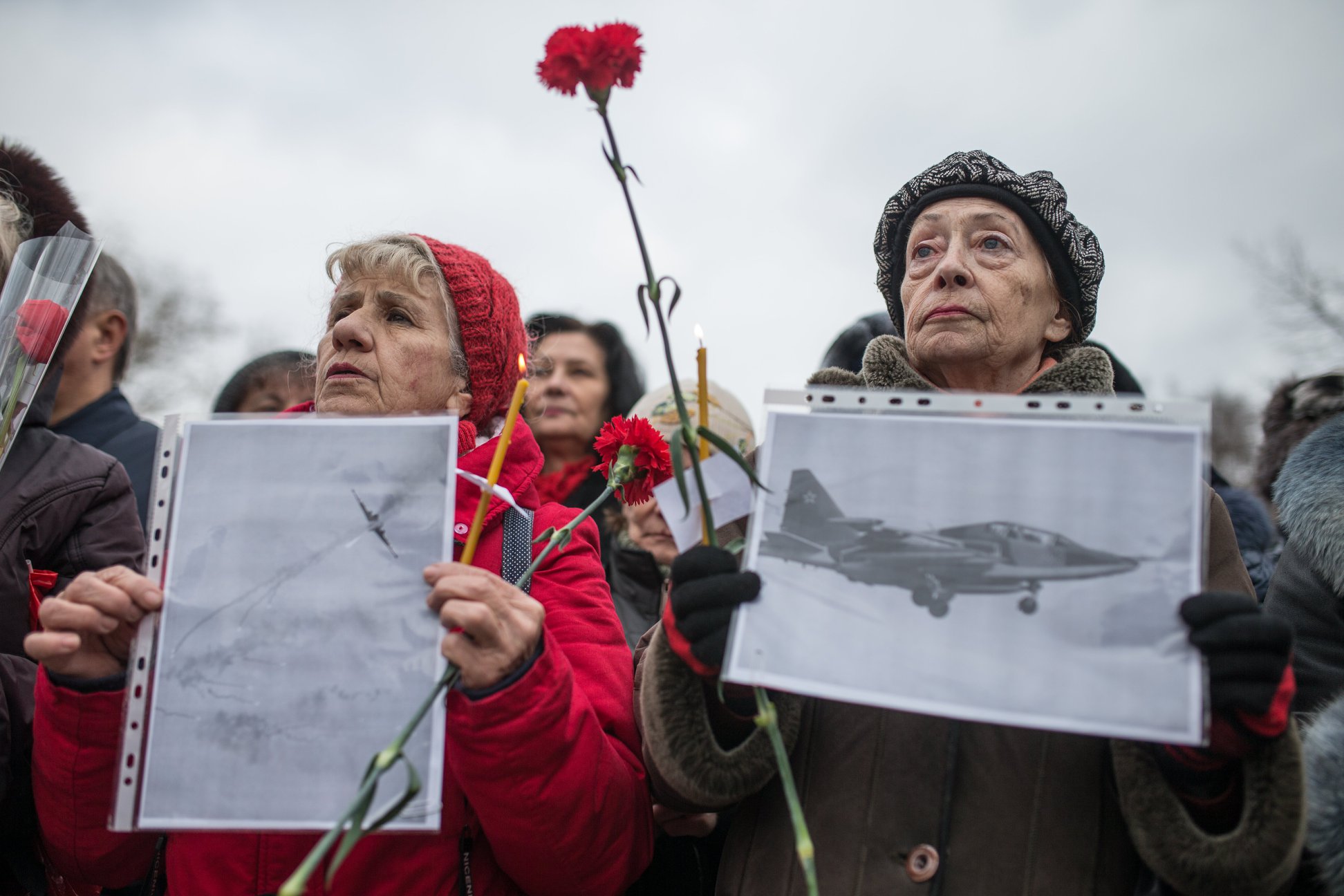 В Симферополе почтили память погибшего в Сирии пилота