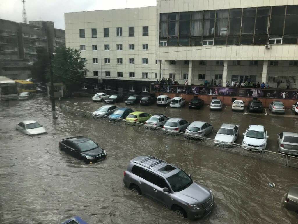 Потоп в Симферополе: жуткие картины апокалипсиса…