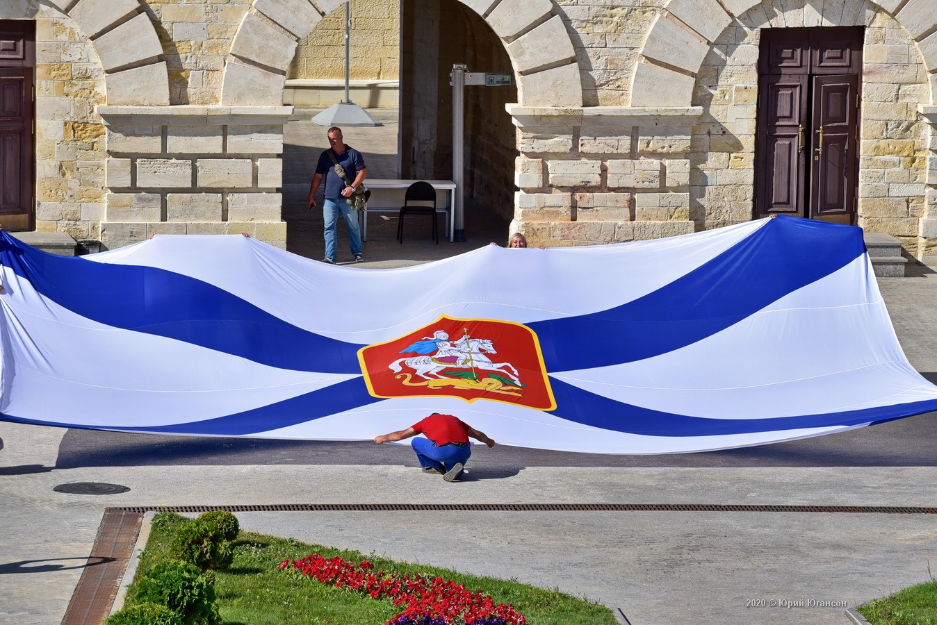 В Севастополе поднимут самый большой в мире Андреевский Георгиевский флаг